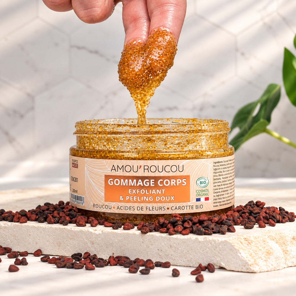 Gommage corps Amou'Roucou