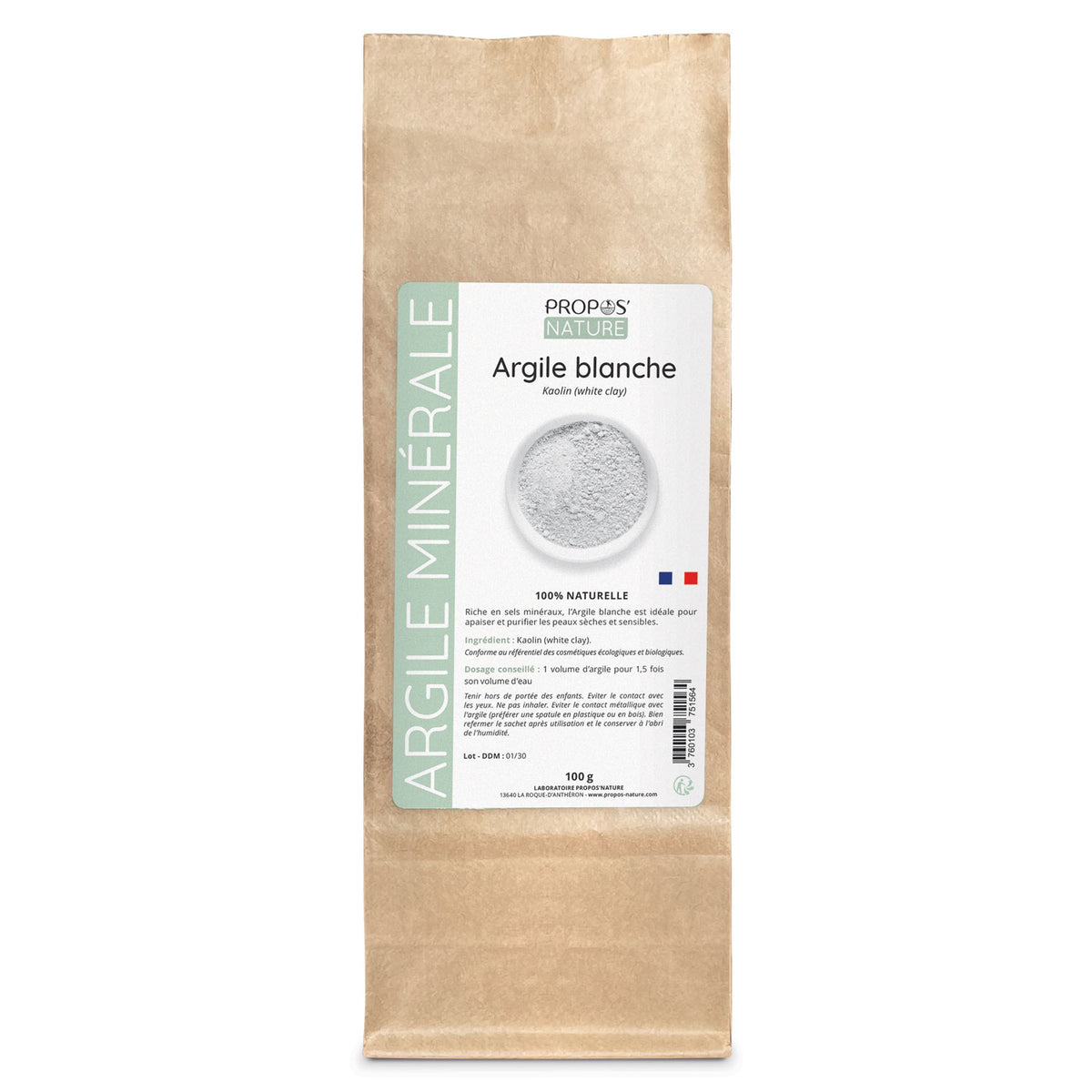 Argile blanche Kaolin