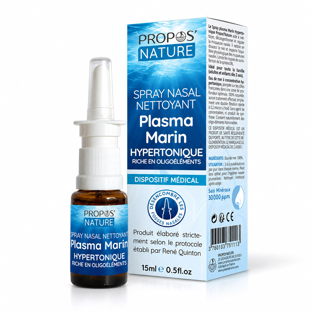 Spray de Plasma marin hypertonique