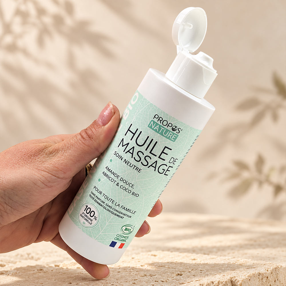 Huile de massage neutre
