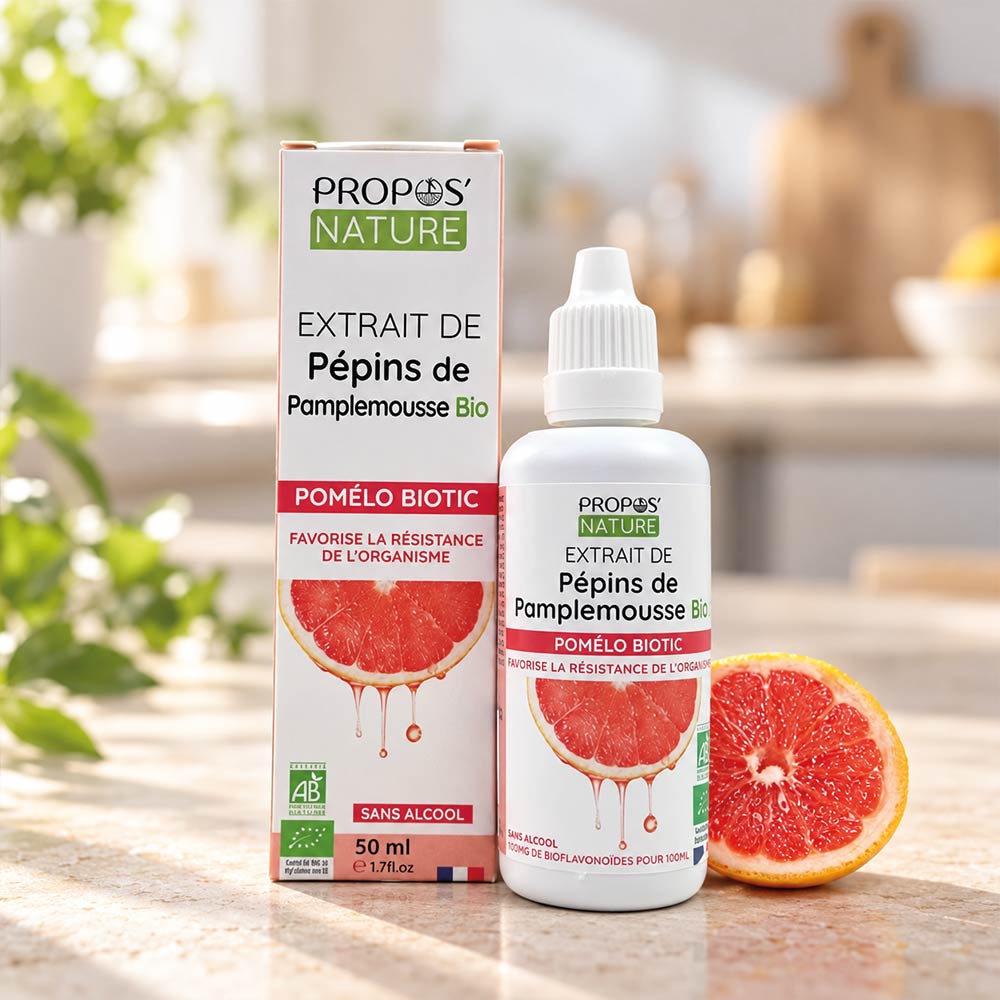 Pomelo - Extrait de pépins de pamplemousse Bio