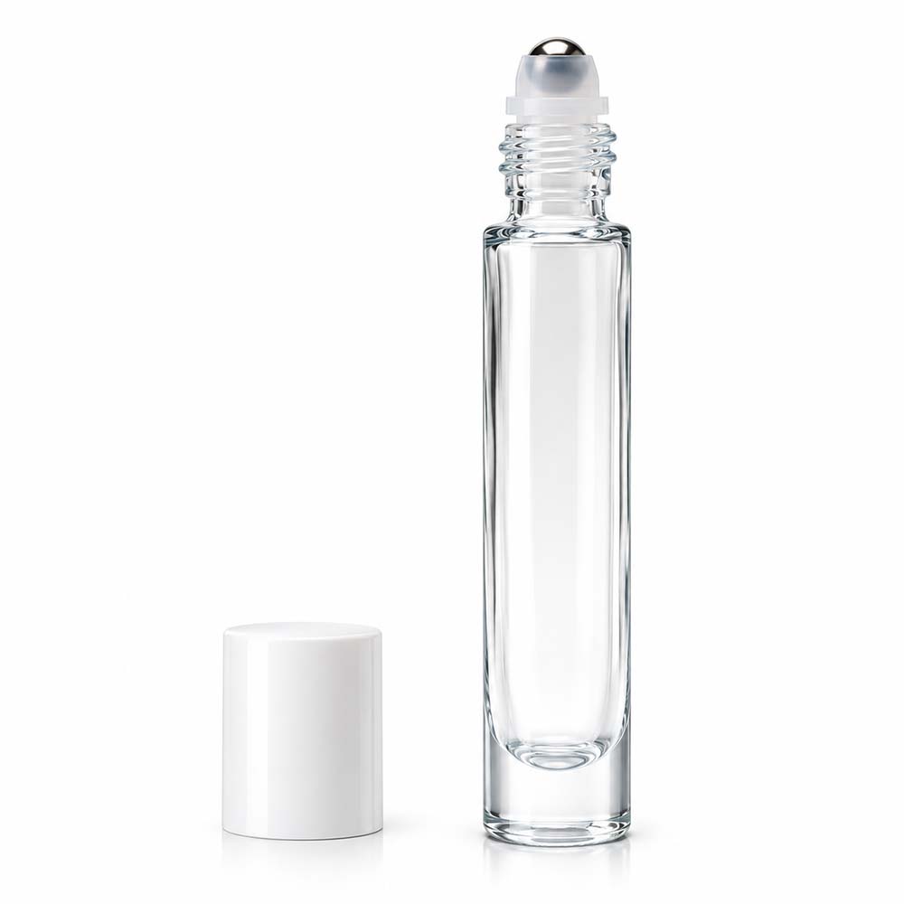 Roll-on en verre et bille inox